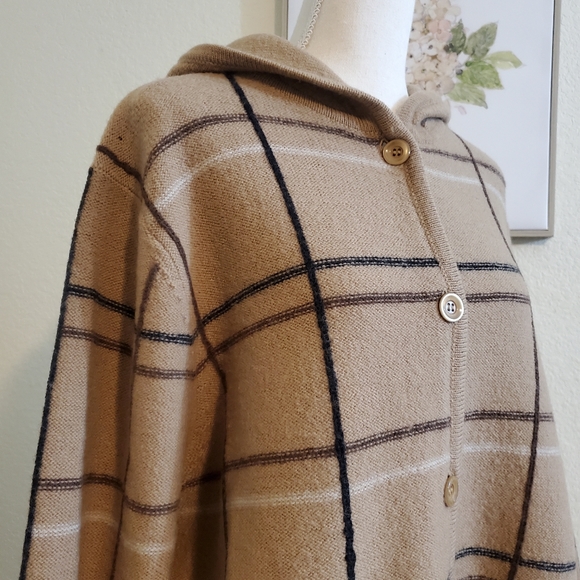 Cherokee 100% wool vintage sweater jacket! Size XL. - Picture 2 of 7